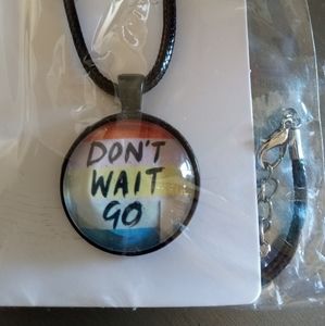 Handcrafted Glass Pendant Necklace